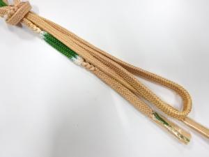 未使用品　正絹　手組帯締め